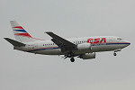 Photo of Czech Airlines Boeing 737-55S OK-EGO (cn 28475/3069) at London Stansted Airport (STN) on 12th August 2005