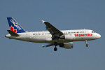 Photo of Skyservice Airlines Airbus A319-112 C-GTDX (cn 1846) at London Stansted Airport (STN) on 17th August 2005