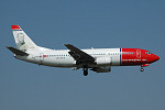 Photo of Norwegian Air Shuttle Boeing 737-3K2 LN-KKH (cn 24328/1856) at London Stansted Airport (STN) on 18th August 2005