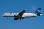 Photo of Iberworld Airbus A320-214 EI-DIG (cn 1597) at London Stansted Airport (STN) on 26th August 2005