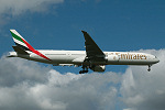 Photo of Emirates Boeing 777-36NER A6-EBB (cn 32789/508) at Manchester Ringway Airport (MAN) on 16th September 2005