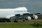 Photo of Cathay Pacific Cargo Boeing 747-267F(SCD) B-HVX (cn 24568/776) at Manchester Ringway Airport (MAN) on 16th September 2005