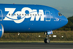 Photo of Zoom Airlines Boeing 767-328ER C-GZMM (cn 27136/497) at Manchester Ringway Airport (MAN) on 16th September 2005