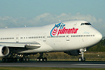 Photo of Air Pullmantar Boeing 747-28B(M) EC-JFR (cn 22272/463) at Manchester Ringway Airport (MAN) on 16th September 2005