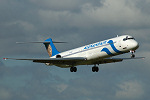 Photo of Alexandair McDonnell Douglas MD-82 SX-BMP (cn 49279/1230) at Manchester Ringway Airport (MAN) on 16th September 2005