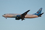 Photo of Excel Airways Boeing 737-8Q8 G-XLAB (cn 28218/160) at London Stansted Airport (STN) on 29th September 2005