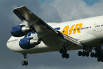 Photo of Atlas Air Boeing 747-243B(SF) N517MC (cn 23300/613) at London Stansted Airport (STN) on 29th September 2005