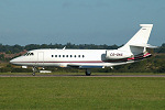 Photo of NetJets Europe Dassault Falcon 2000 CS-DNS (cn 139) at London Luton Airport (LTN) on 1st October 2005