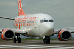 Photo of easyJet Boeing 737-33V G-EZYP (cn 29340/3121) at Liverpool John Lennon Airport (LPL) on 14th October 2005