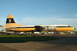 Photo of Monarch Airlines Bristol B.175 Britannia 312 G-AOVT (cn 13427) at Duxford Imperial War Museum (QFO) on 12th November 2005