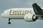 Photo of Emirates Boeing 777-36NER A6-EBA (cn 32706/506) at Manchester Ringway Airport (MAN) on 20th January 2006