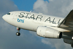 Photo of bmi Airbus A330-243 G-WWBD (cn 401) at Manchester Ringway Airport (MAN) on 20th January 2006