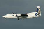 Photo of VLM Airlines Fokker 50 OO-VLL (cn 20144) at Manchester Ringway Airport (MAN) on 20th January 2006