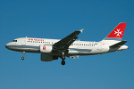 Photo of Air Malta Airbus A319-111 9H-AEJ (cn 2186) at London Heathrow Airport (LHR) on 9th February 2006