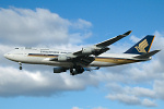 Photo of Singapore Airlines Boeing 747-412 9V-SMU (cn 27068/1000) at London Heathrow Airport (LHR) on 9th February 2006