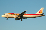 Photo of Iberia Airbus A320-211 EC-FGH (cn 223) at London Heathrow Airport (LHR) on 9th February 2006