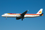 Photo of Iberia Airbus A321-211 EC-HUI (cn 1027) at London Heathrow Airport (LHR) on 9th February 2006