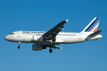 Photo of Air France Airbus A319-111 F-GRXC (cn 1677) at London Heathrow Airport (LHR) on 9th February 2006