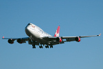 Photo of Virgin Atlantic Airways Boeing 747-4Q8 G-VBIG (cn 26255/1081) at London Heathrow Airport (LHR) on 9th February 2006