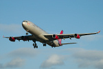 Photo of Virgin Atlantic Airways Airbus A340-313X G-VELD (cn 214) at London Heathrow Airport (LHR) on 9th February 2006