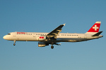 Photo of SWISS International Air Lines Airbus A321-111 HB-IOK (cn 987) at London Heathrow Airport (LHR) on 9th February 2006