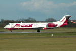Photo of Air Berlin (opb Germania) Fokker 100 D-AGPK (cn 11313) at London Stansted Airport (STN) on 4th April 2006