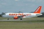 Photo of easyJet Airbus A319-111 G-EZAA (cn 2677) at London Stansted Airport (STN) on 5th April 2006