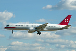 Photo of Privatair Boeing 757-23A HB-IEE (cn 24527/249) at London Stansted Airport (STN) on 5th April 2006