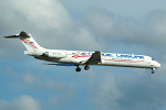 Photo of Nordic Leisure McDonnell Douglas MD-83 SE-RDM (cn 49662/1429) at London Stansted Airport (STN) on 23rd May 2006