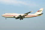 Photo of Dubai Air Wing Boeing 747-422 A6-HRM (cn 26903/1171) at London Stansted Airport (STN) on 6th June 2006