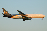 Photo of United Parcel Service Boeing 767-34AF N320UP (cn 27747/674) at London Stansted Airport (STN) on 30th June 2006