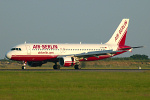 Photo of Air Berlin Airbus A320-214 D-ABDA (cn 2539) at London Stansted Airport (STN) on 2nd July 2006