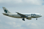 Photo of Pakistan International Airways Airbus A310-325ET AP-BGS (cn 689) at London Stansted Airport (STN) on 15th August 2006