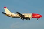 Photo of Norwegian Air Shuttle Boeing 737-3Y0 LN-KKR (cn 24256/1629) at London Stansted Airport (STN) on 17th August 2006