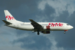 Photo of FlyMe Boeing 737-33A SE-RCR (cn 24026/1595) at London Stansted Airport (STN) on 17th August 2006
