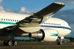 Photo of Untitled (Saudi Aramco Aviation) Boeing 767-2AXER N767A (cn 33685/903) at London Stansted Airport (STN) on 28th August 2006