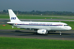 Photo of SAS Scandinavian Airlines Airbus A319-131 OY-KBO (cn 2850) at Dusseldorf International Airport (DUS) on 6th September 2006