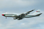 Photo of Oman Royal Flight Boeing 747-430 A4O-OMN (cn 32445/1292) at London Stansted Airport (STN) on 4th January 2007