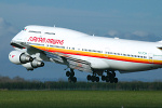 Photo of Surinam Airways Boeing 747-306M PZ-TCM (cn 23508/657) at Newcastle Woolsington Airport (NCL) on 8th March 2007