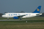 Photo of Cyprus Airways Airbus A319-132 5B-DBO (cn 1729) at London Stansted Airport (STN) on 26th March 2007