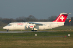 Photo of SWISS International Air Lines British Aerospace Avro RJ100 HB-IYZ (cn E3338) at London Stansted Airport (STN) on 26th March 2007