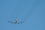 Photo of Qantas (John Travolta) Boeing 707-138B N707JT (cn 18740/388) at London Stansted Airport (STN) on 31st March 2007