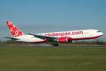 Photo of Flyglobespan Boeing 767-319ER G-CEFG (cn 26264/555) at Manchester Ringway Airport (MAN) on 4th April 2007