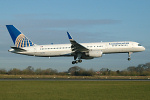 Photo of Continental Airlines Boeing 757-224(W) N41140 (cn 30353/913) at Manchester Ringway Airport (MAN) on 4th April 2007