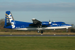 Photo of VLM Airlines Fokker 50 OO-VLX (cn 20177) at Manchester Ringway Airport (MAN) on 4th April 2007