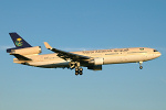 Photo of Saudi Arabian Royal Flight McDonnell Douglas MD-11F HZ-HM7 (cn 48532/532) at London Stansted Airport (STN) on 18th July 2007