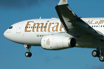 Photo of Emirates Airbus A330-243 A6-EAC (cn 372) at Newcastle Woolsington Airport (NCL) on 17th October 2007