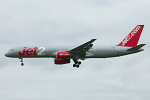 Photo of Jet2 Boeing 757-23A G-LSAC (cn 25488/471) at Newcastle Woolsington Airport (NCL) on 19th October 2007