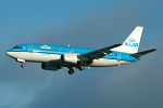 Photo of KLM Royal Dutch Airlines Boeing 737-306 PH-BDD (cn 23540/1303) at Newcastle Woolsington Airport (NCL) on 2nd November 2007