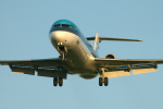 Photo of KLM Cityhopper Fokker 100 PH-OFI (cn 11279) at Newcastle Woolsington Airport (NCL) on 5th November 2007